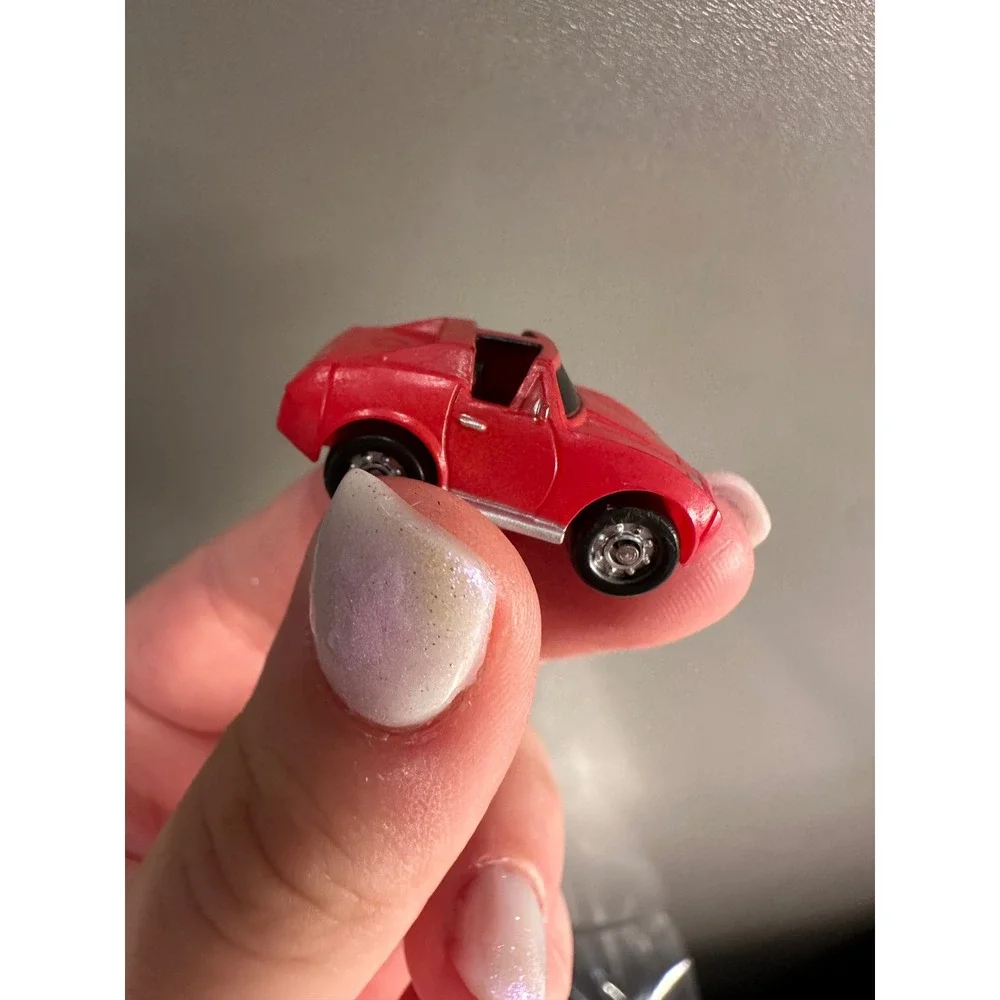 Vintage Micro Machines Micro Action Magnifiers Chevy‎ Corvette T-Top Red Funrise